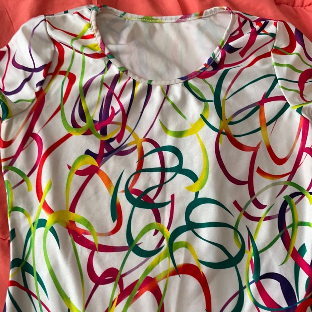 Nice colorful dress for date night or a party